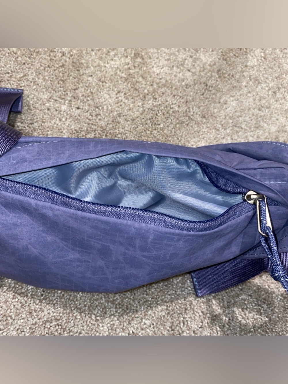 The North Face Glen Canyon Lumbar Pack Twilight Galaxy Purple Fanny Pack NWOT - Picture 4 of 8